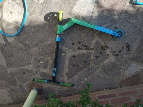 360 stunt scooter green blue - 360,
