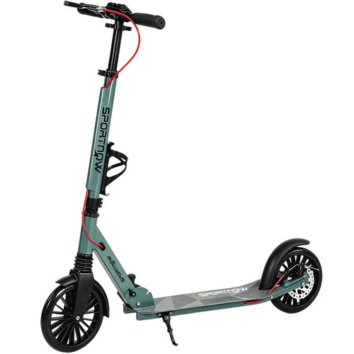 Foldable kick scooter with - kick,
